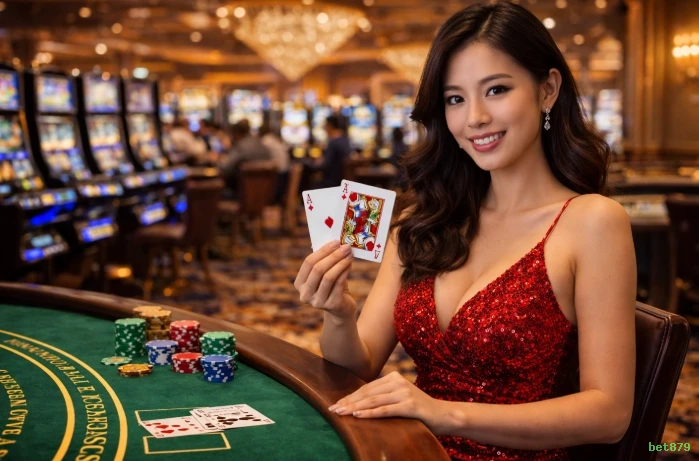 Streaming 4K no cassino ao vivo da bet879